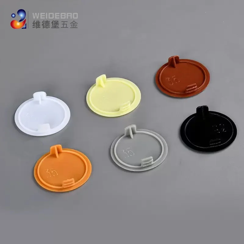Furniture Hardware Fittings - 10 sztuk okrągłych plastikowych zaślepek na