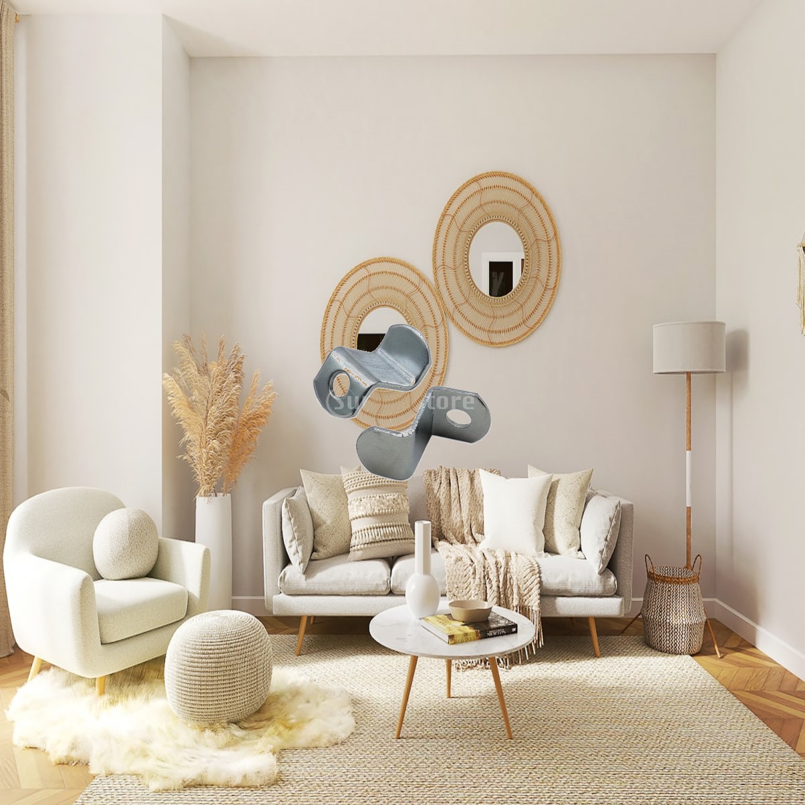 Furniture Hardware Types - Stalowy wspornik typu Z, żelazny narożnik