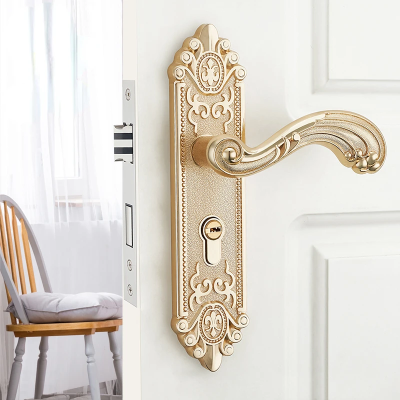 Furniture Hardware Fittings - Europejska cicha klamka do drzwi wewnętrznych,