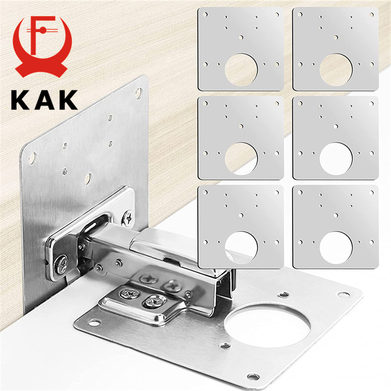 Furniture Hardware Repair - KAK 8 szt. Płyta naprawcza zawiasów
