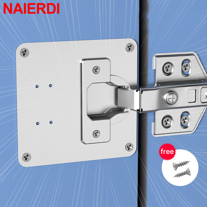 Furniture Hardware Repair - NAIERDI Płyta naprawcza zawiasów ze stali