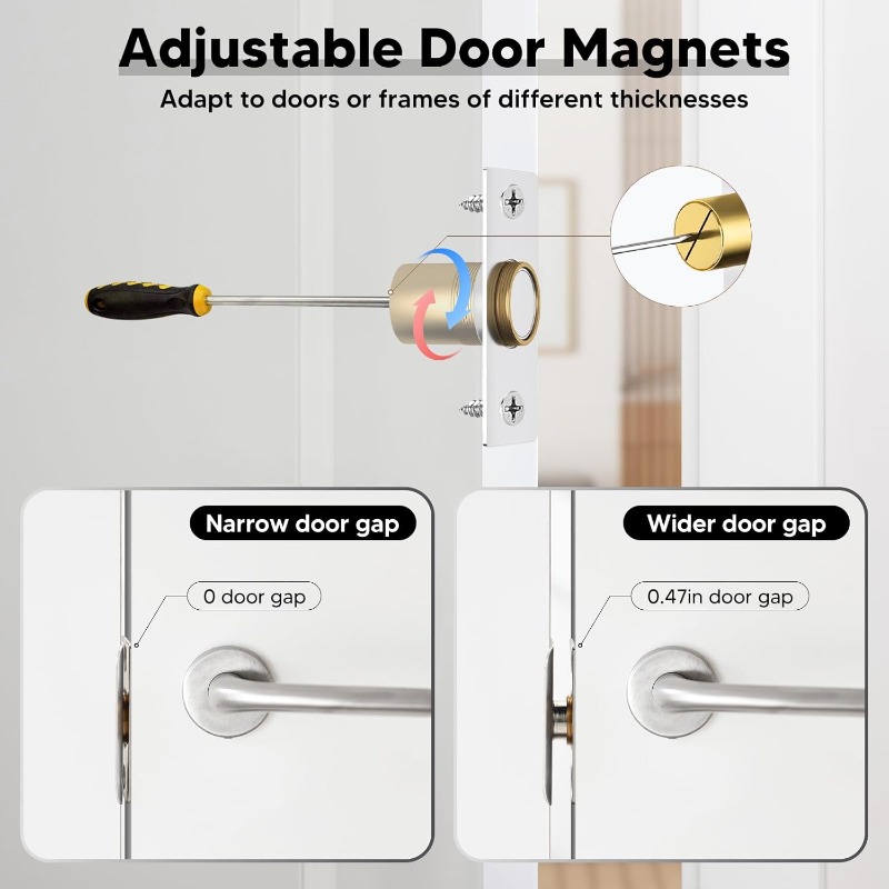 2 SZT. Niewidoczny Magnetyczny – Furniture Hardware Fittings recenzja i cena