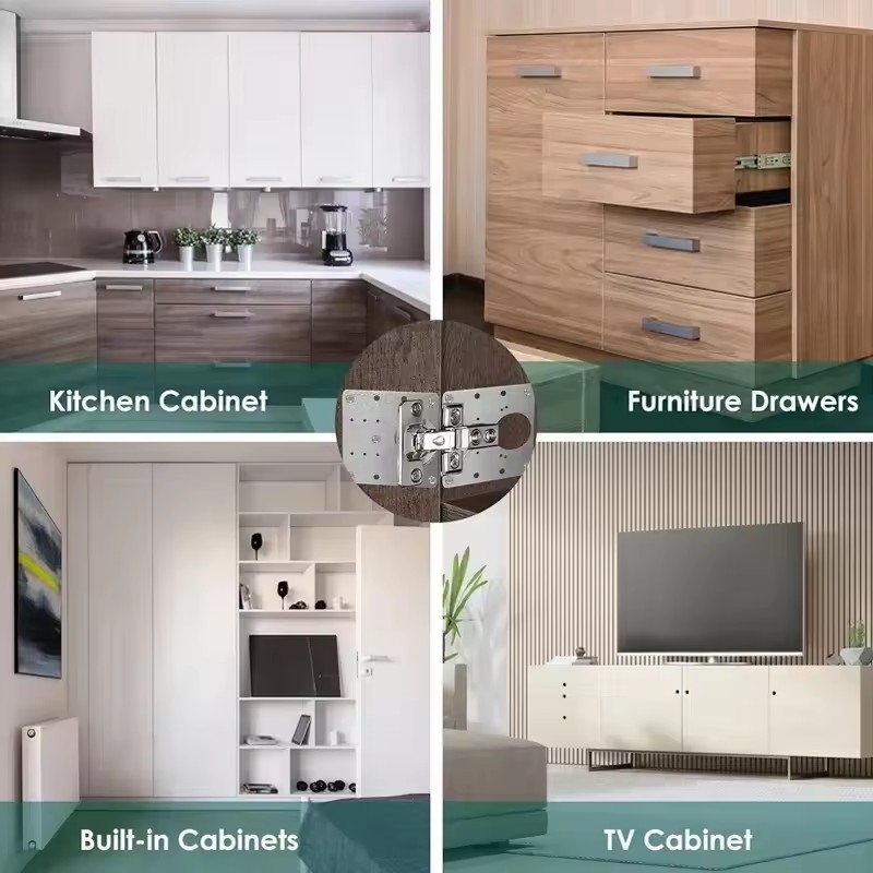 2/10 sztuk zestawów płyta napr – Furniture Hardware Repair recenzja i cena