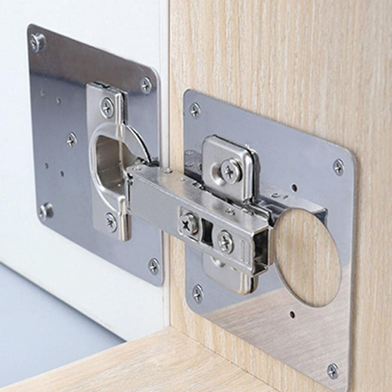 Płytka naprawcza zawiasów drzw – Furniture Hardware Repair recenzja i cena
