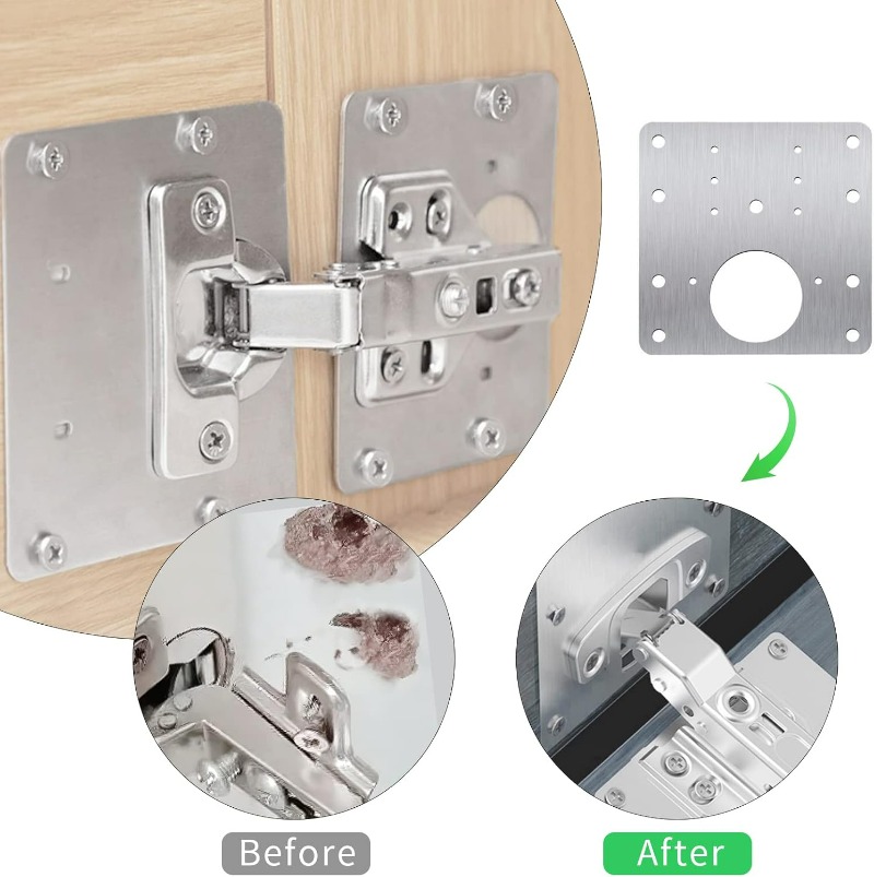 Płytka naprawcza zawiasów drzw – Furniture Hardware Repair recenzja i cena